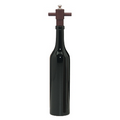 14.5" Chateau Wine Bottle Ebony Pepper Mill